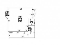 21 Belmont St, Newton, MA 02458 floor plan