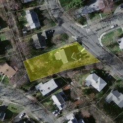 41 Great Meadow Rd, Newton, MA 02459 aerial view