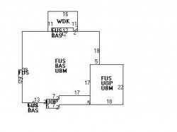 89 Blake St, Newton, MA 02460 floor plan