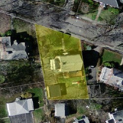 24 Stuart Rd, Newton, MA 02459 aerial view