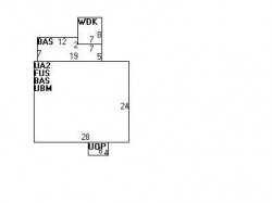 511 California St, Newton, MA 02460 floor plan