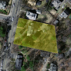 1066 Walnut St, Newton, MA 02461 aerial view