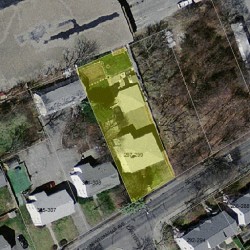 299 Newtonville Ave, Newton, MA 02460 aerial view