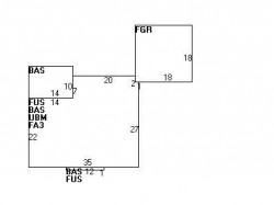 524 Parker St, Newton, MA 02459 floor plan