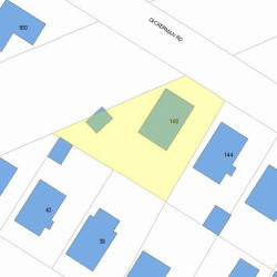 148 Dickerman Rd, Newton, MA 02461 plot plan