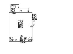 14 Jerome Ave, Newton, MA 02465 floor plan