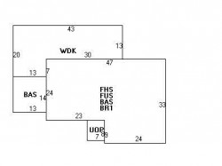 154 Stanley Rd, Newton, MA 02468 floor plan