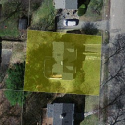 123 Upland Ave, Newton, MA 02461 aerial view