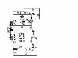 304 Otis St, Newton, MA 02465 floor plan