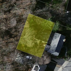 7 Sunset Rd, Newton, MA 02458 aerial view