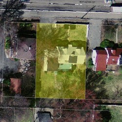 708 Boylston St, Newton, MA 02459 aerial view