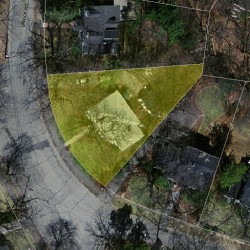 361 Waban Ave, Newton, MA 02468 aerial view