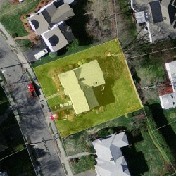 18 Sevland Rd, Newton, MA 02459 aerial view