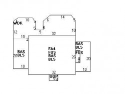 36 Tamworth Rd, Newton, MA 02468 floor plan