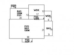 12 Applegarth St, Newton, MA 02459 floor plan