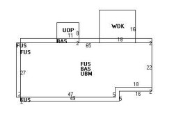 45 Waterston Rd, Newton, MA 02458 floor plan