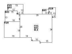 121 Cotton St, Newton, MA 02458 floor plan