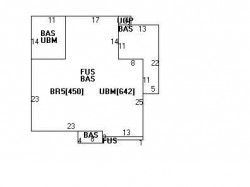 44 Woodland Rd, Newton, MA 02466 floor plan