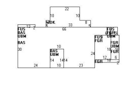 287 Hartman Rd, Newton, MA 02459 floor plan