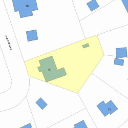 18 Annawan Rd, Newton, MA 02468 plot plan