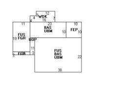 148 Winchester St, Newton, MA 02461 floor plan