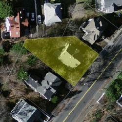 105 Grant Ave, Newton, MA 02459 aerial view