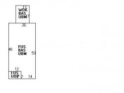 238 Derby St, Newton, MA 02465 floor plan