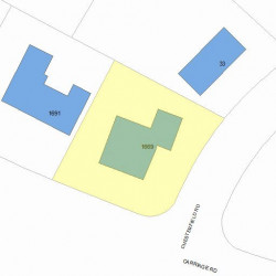 1669 Commonwealth Ave, Newton, MA 02465 plot plan