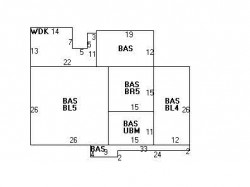 207 Brookline St, Newton, MA 02459 floor plan