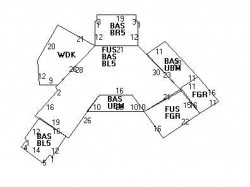 138 Valentine St, Newton, MA 02465 floor plan