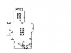 83 Forest St, Newton, MA 02461 floor plan