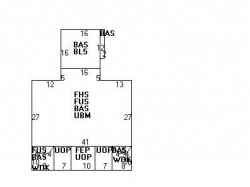 111 Parker St, Newton, MA 02459 floor plan