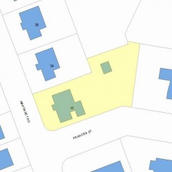 40 Margaret Rd, Newton, MA 02461 plot plan