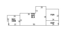 45 Bristol Rd, Newton, MA 02465 floor plan