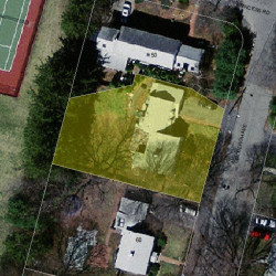 68 Lindbergh Ave, Newton, MA 02465 aerial view