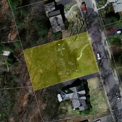 127 Gordon Rd, Newton, MA 02468 aerial view