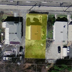 686 Boylston St, Newton, MA 02459 aerial view