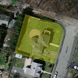 5 Bemis Rd, Newton, MA 02460 aerial view