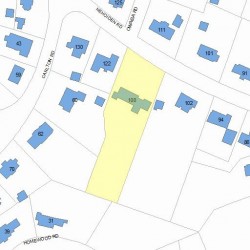 108 Nehoiden Rd, Newton, MA 02468 plot plan