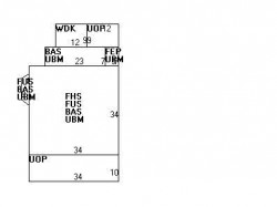 97 Eldredge St, Newton, MA 02458 floor plan