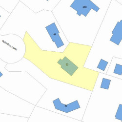 50 Buswell Park, Newton, MA 02458 plot plan