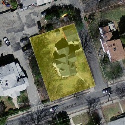 133 Webster St, Newton, MA 02465 aerial view