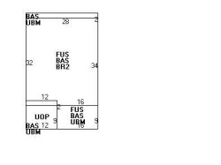 19 Melville Ave, Newton, MA 02460 floor plan