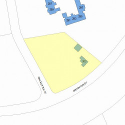 303 Nahanton St, Newton, MA 02459 plot plan