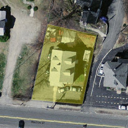 1139 Beacon St, Newton, MA 02461 aerial view