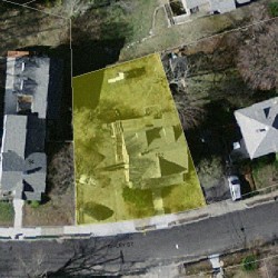 102 Ripley St, Newton, MA 02459 aerial view