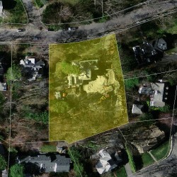 44 Montvale Rd, Newton, MA 02459 aerial view