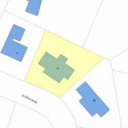 10 Laudholm Rd, Newton, MA 02458 plot plan