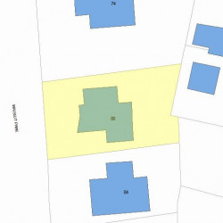 80 Walnut Park, Newton, MA 02458 plot plan