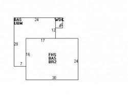 207 Adams Ave, Newton, MA 02465 floor plan